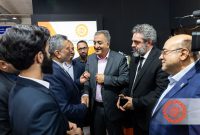 بازدید وزیر کار از غرفه انجمن فولاد آذربایجان در نمایشگاه توانمندی‌های صادراتی جمهوری اسلامی ایران