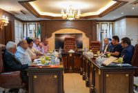 پنجمین جلسه هیئت مدیره انجمن فولاد آذربایجان در سال جاری به اتفاق اعضاء هیئت مدیره در محل هتل گسترش تشکیل شد.